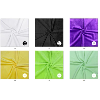 1.5 มม.ผ้าตุ๊กตาสั้นนุ่มพิเศษหนาคริสตัล Super Soft Flannel Plush ของเล่นทําด้วยมือ Diy ผ้า 45x50 ซม.