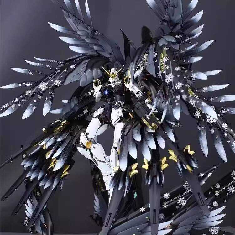 กันดั้มประกอบรุ่นสามก๊กรุ่น Bai Qi Lu Bu Ao Bing Bai Xue Ji ปริศนา Mecha Mystery Box การจัดส่งแบบสุ่