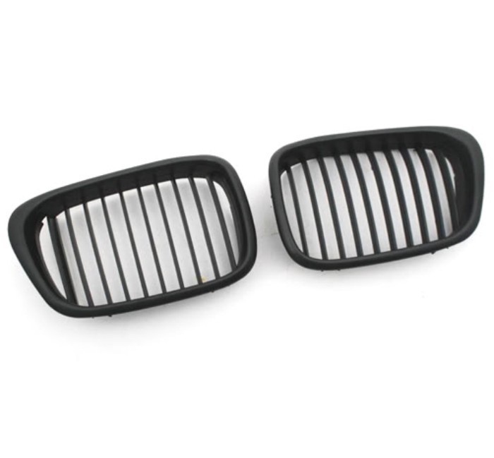 Euro Style Matte Black Front Grille for BMW E39 facelifted 5 Series