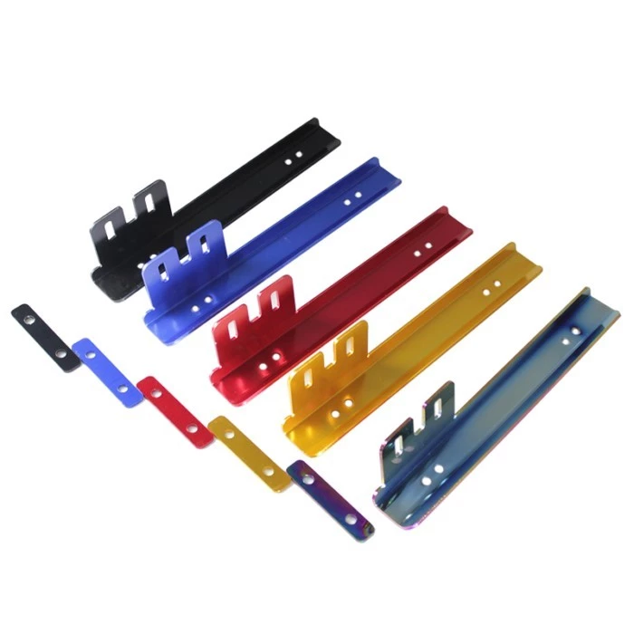 Aluminum License Plate Relocator Car Front License Plate Mounting Relocate Bracket Holder For Honda thumbnail 4
