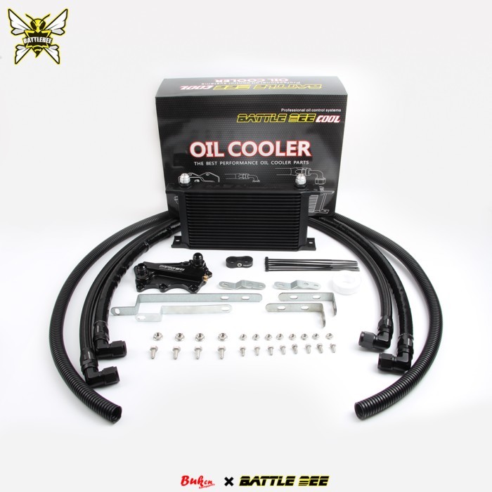 Battle Bee Engine Oil Cooler Kit For  BMW B58B30 140i 240i 340i Z4 Series Oil Filter Sandwich Adapt