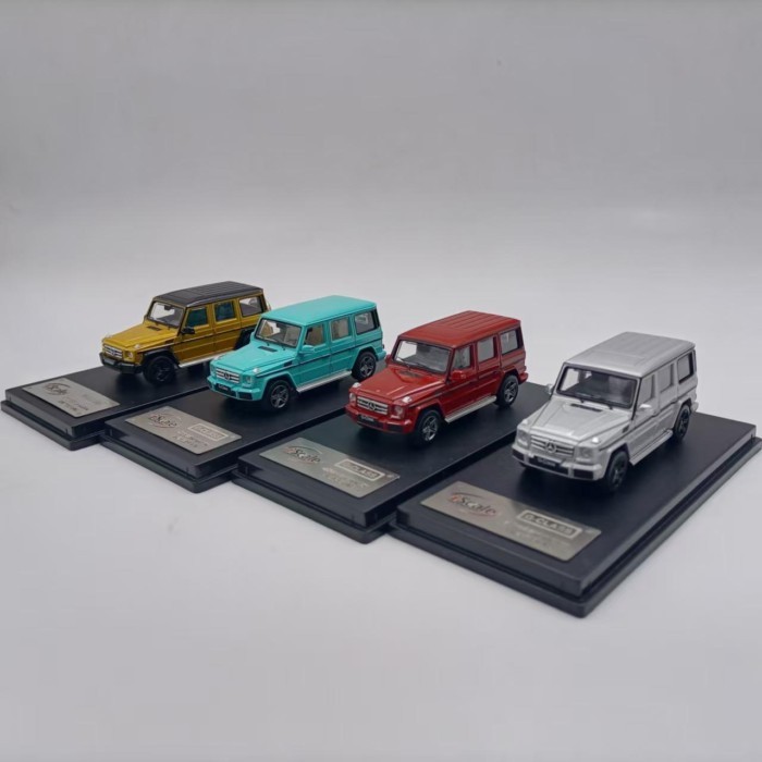 1: 64 Mercedes-Benz G-CLASS รถออฟโรด Big G ยี่ห้อใหม่จําลองรถรุ่นคลาสสิกคอลเลกชันเครื่องประดับ Out o