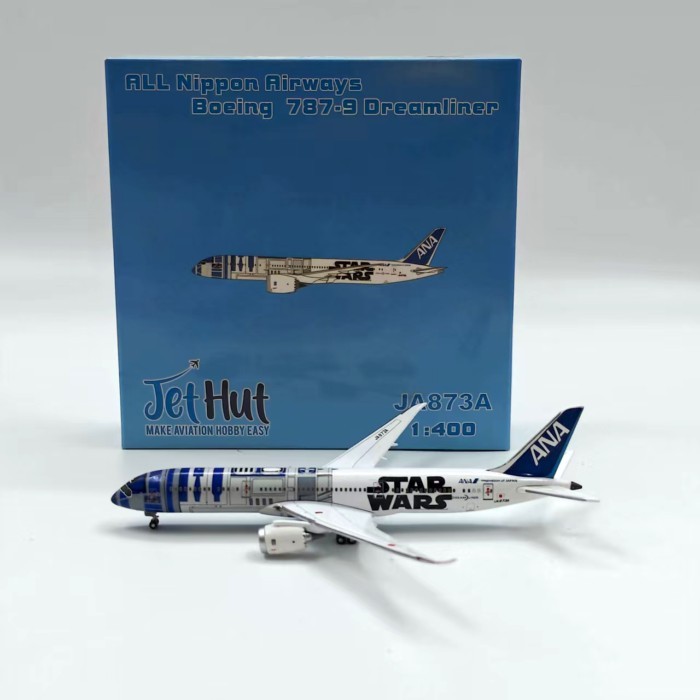 Jethut All Day B787-9 JA873A Star Wars 1: 400 คอลเลกชันโมเดลเครื่องบินตกแต่งสํานักงาน Out of Print M