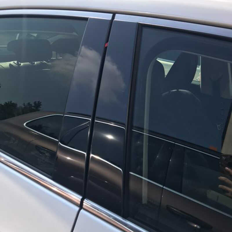 เหมาะสําหรับ 18-20 Lexus ES2260ES3h ไม่ปรับเปลี่ยนหน้าต่าง Bright Strip หน้าต่างคอลัมน์กลาง Trim