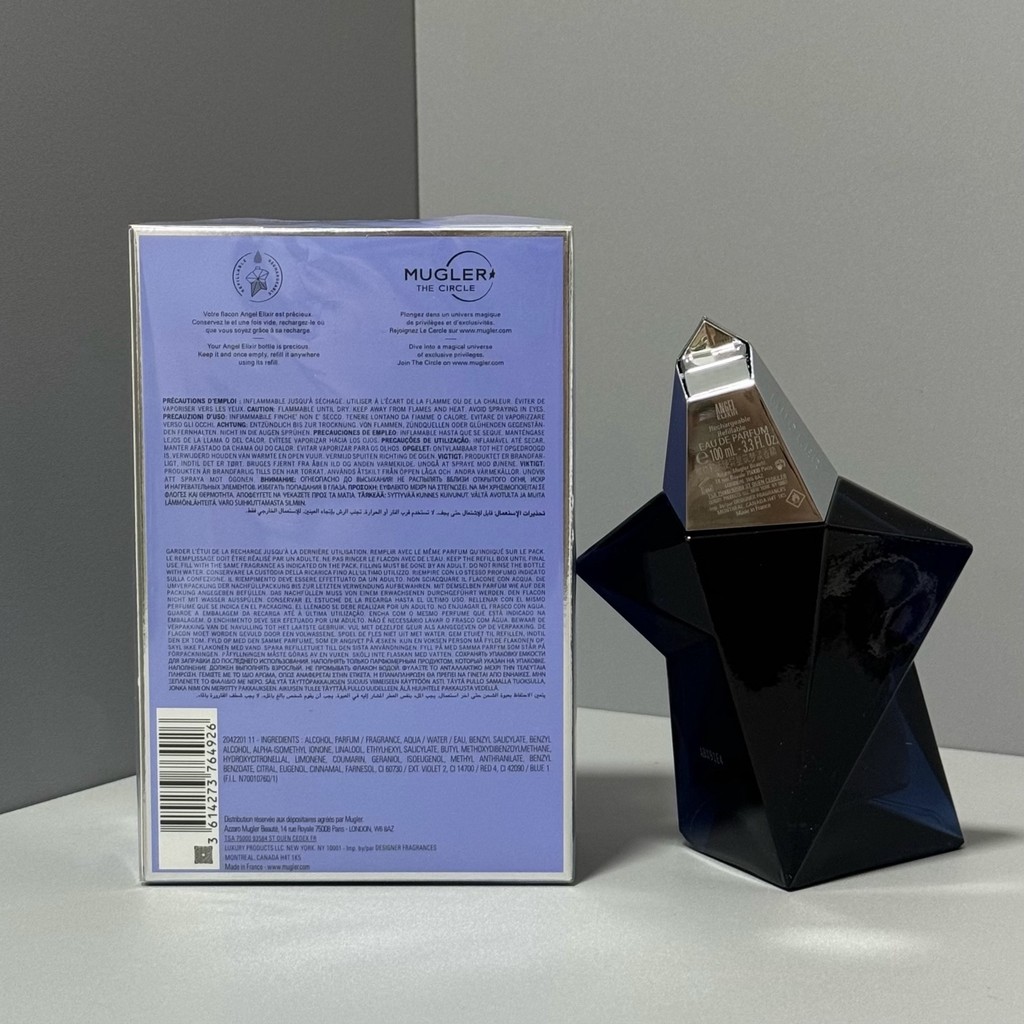 [Shopee Special Selection] 60 Mugler Angel Elixir Angel Essence Ladies Perfume 100ml Mugler Angel El