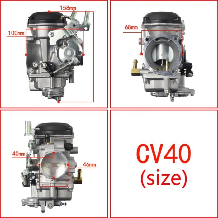 Carburetor CV40 Motorcycle Carb 40mm For Harley Davidson Sportster Road King Super Glide CV 40 XL88
