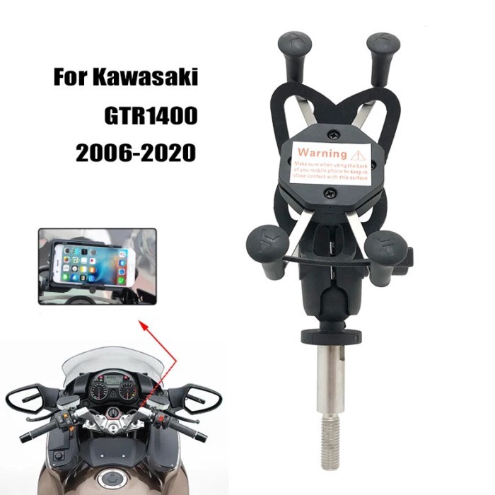 GTR1400 Mobile Phone Holder For Kawasaki GTR 1400 GT R1400 GTR1400 2018 2019 2020 2021 Motorcycle G