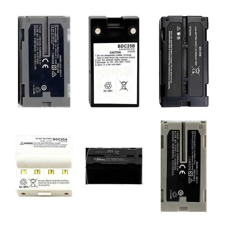 Battery For GM52 Sokkia 130R 3D Bdc-25 Set030r Set230r Set330r Set530r 2100 Total Station BDC71 GM-5