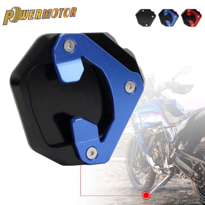 2019-2023 Motorcycle Plate Foot Side Stand Enlarge Pad For YAMAHA Tenere700 XTZ 700 Moto Kickstand