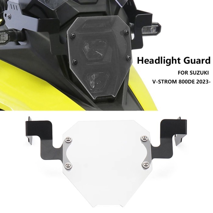 For SUZUKI V-STROM 800DE 800de New Headlight Cover Motorcycle Acrylic Headlight Guards V-Strom 800