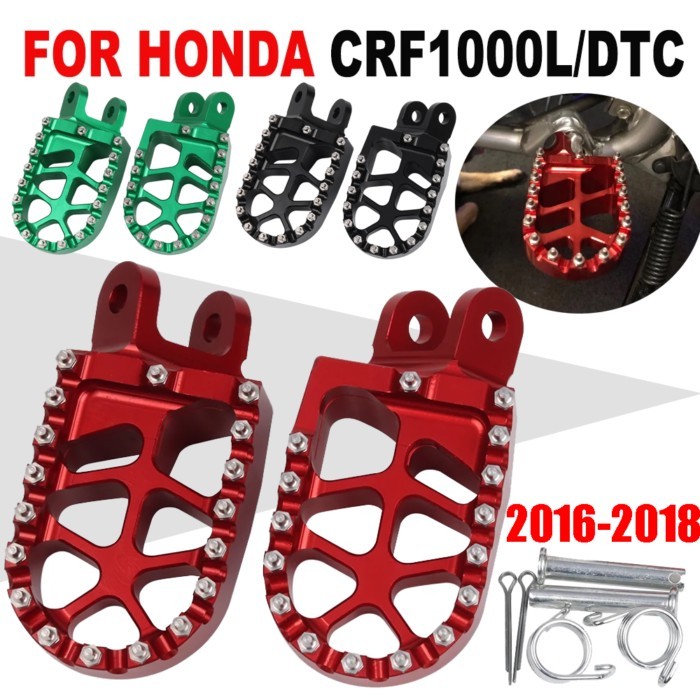 Motorcycle Footrest Footpegs Foot Pegs Pedal For Honda Africa Twin CRF1000L CRF1000 CRF 1000 L 1000