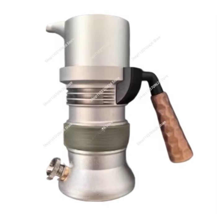 58Mm Stainless Steel Espresso Steam Mocha Pot Extractor