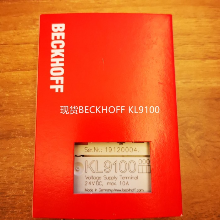 1PCS New Original BECKHOFF Modules KL9100