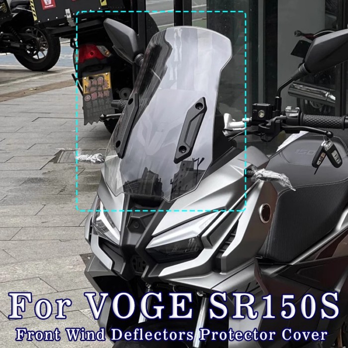 For VOGE SR150S SR150 S SR 150S SR150s Motorcycle Front Windshield Windscreen Baffle Wind Deflector