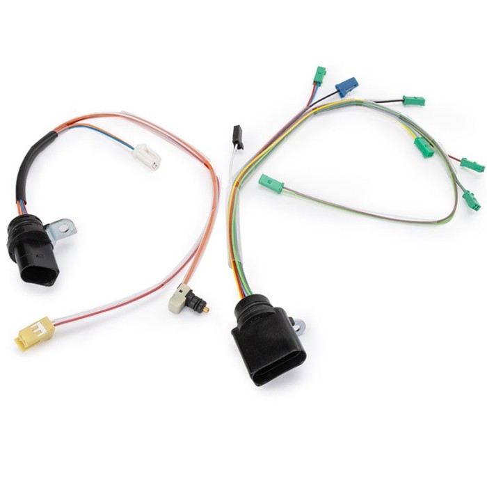 2PCS 09D927363G 09D927363F 09D 6 Speed Transmission Gearbox Internal Harness (6pins 14pins) For Aud