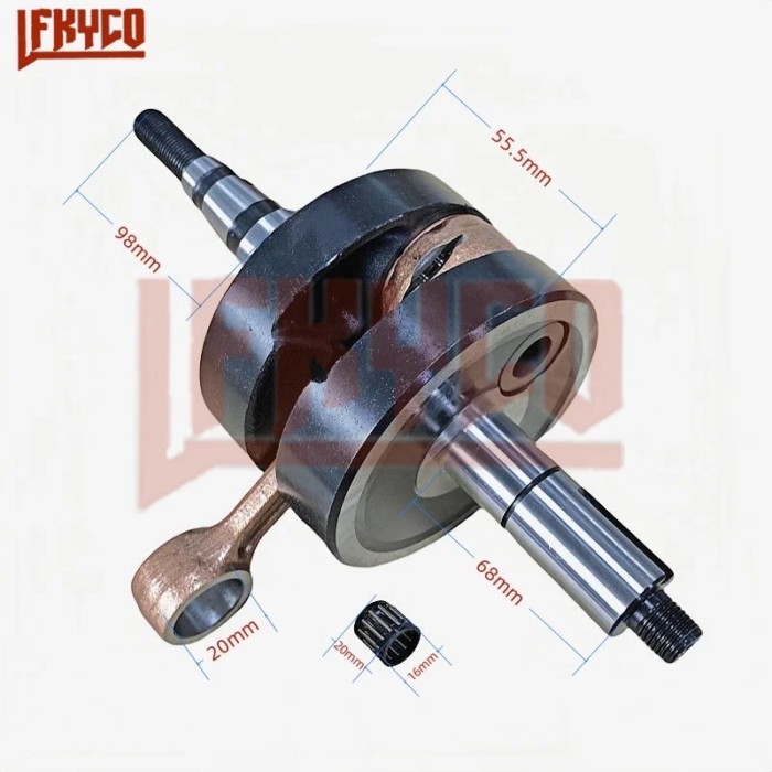 Motorcycle for YAMAHA DT125 DT175 DT 125 175 1978-1981 MX175 1979-1981 Crankshaft Connection Rod En