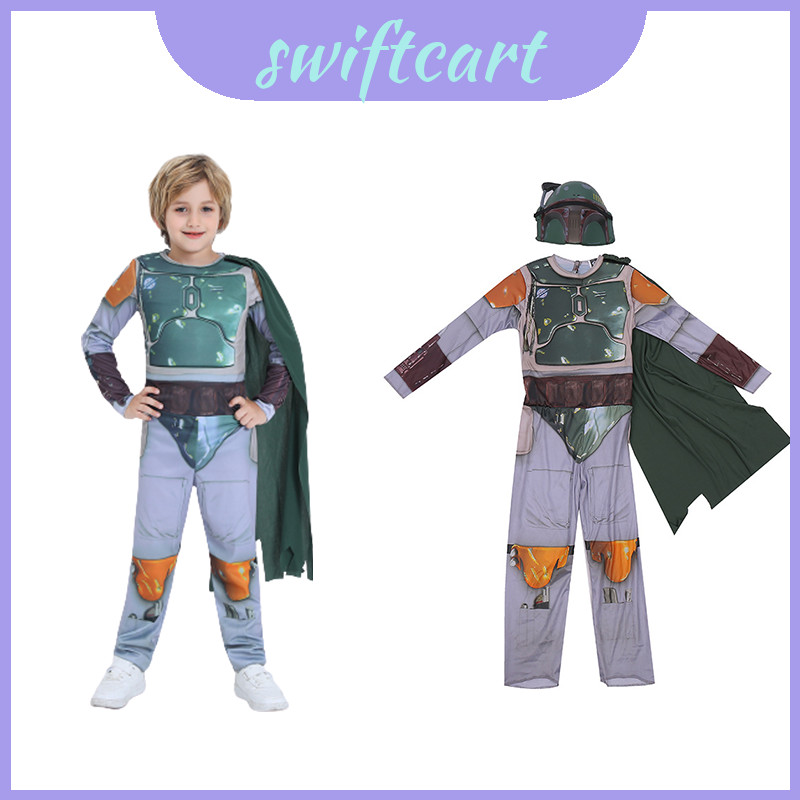 ของขวัญที่เหมาะสม: Boba Fett Cosplay mask และคอบาร์