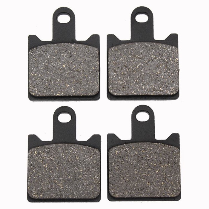 Cyleto Motorcycle Front Brake Pads for KAWASAKI Z750 Z 750 ZR750 ZR 750 ABS 2011 2012 / Z 750R Z750