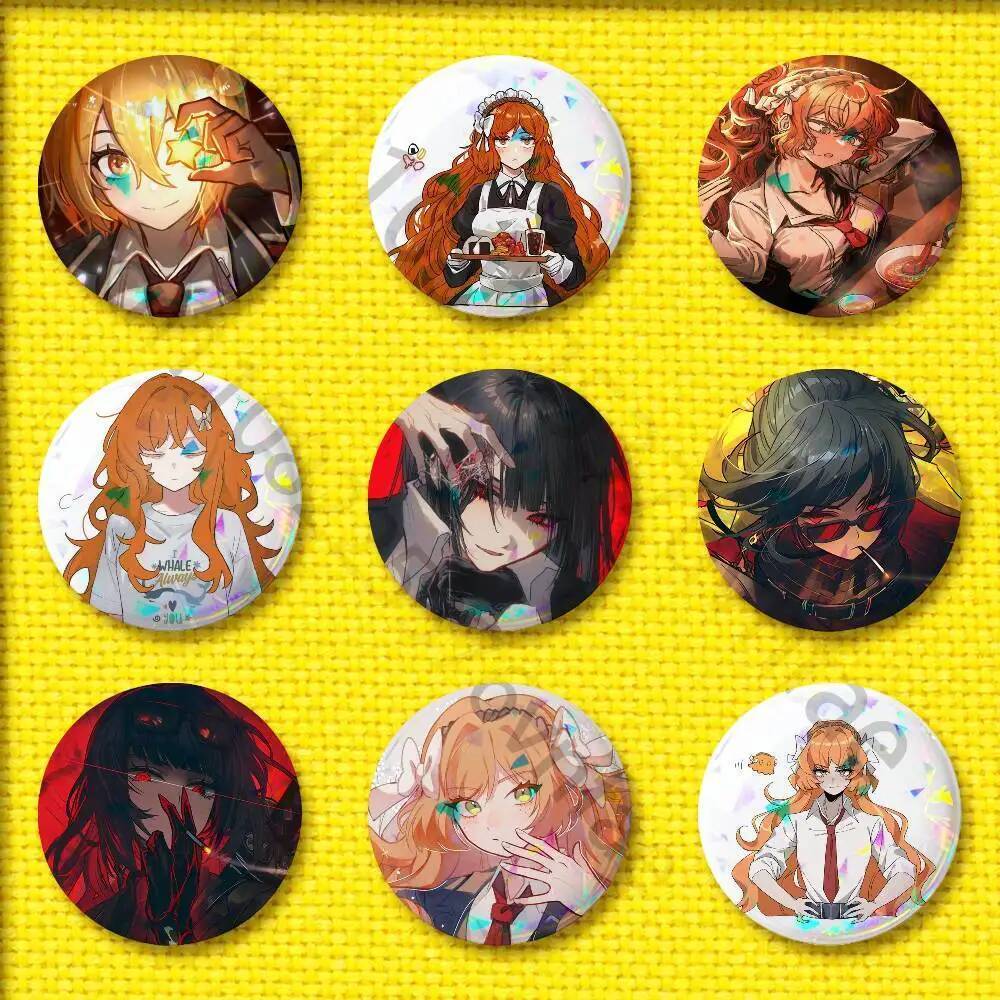 Ishmael L-Limbus C-Company Ryoshu Badge สําหรับ 44 มม.25 มม.32 มม.75 มม.58 มม.รอบ Tinplate Pin เข็มก