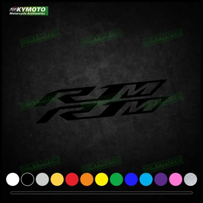 For YZF R1M R1 M motorcycle accessories decals fairing decoration helmet fuel tank engine logo refl