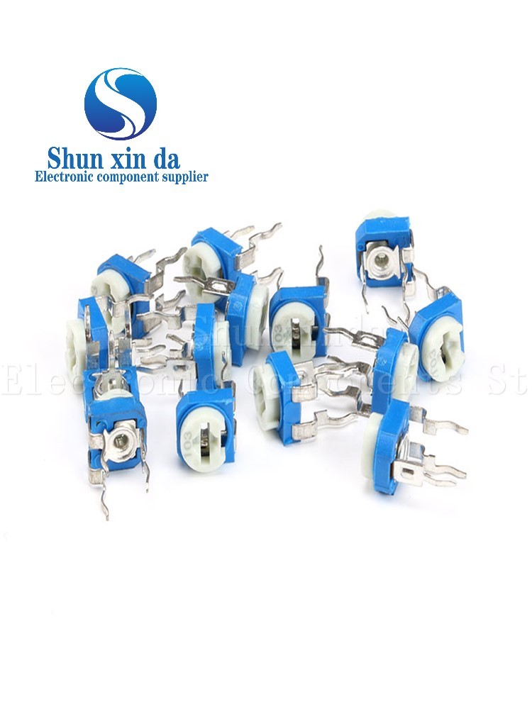 20PCS RM065 RM063 103 104 10K 100 โอห์ม - 1M 1K 2K 5K 20K 50K 100K 200K 500K Potentiometer Variable Resistors Trimmer ปรับ