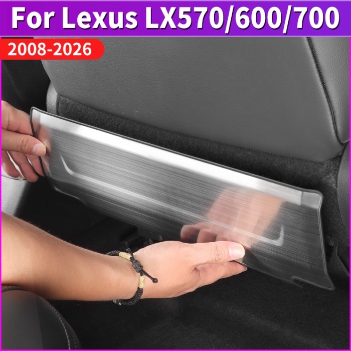 For Toyota Lexus LX600 Lx500d LX570 LX700 Seat Protection Kick Plate Modification,2022 2008-2025 In