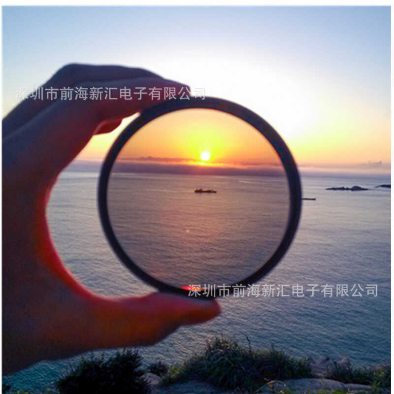 Slr Camera Line Polarizer PL Polarizer Filter Filter คุณภาพส่งออกบางเฉียบ