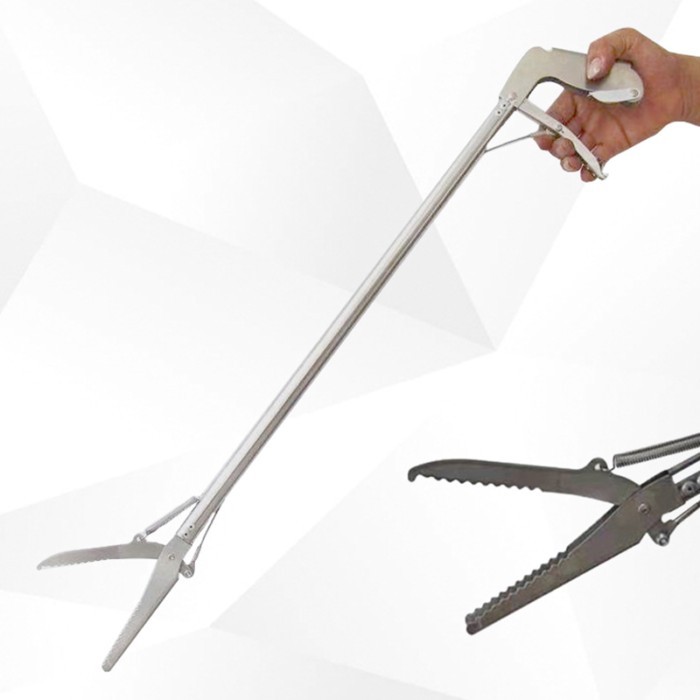 Foldable Snake Pliers Professional Portable Snake Pliers Stainless Steel Eel Crab Outdoor Catcher T