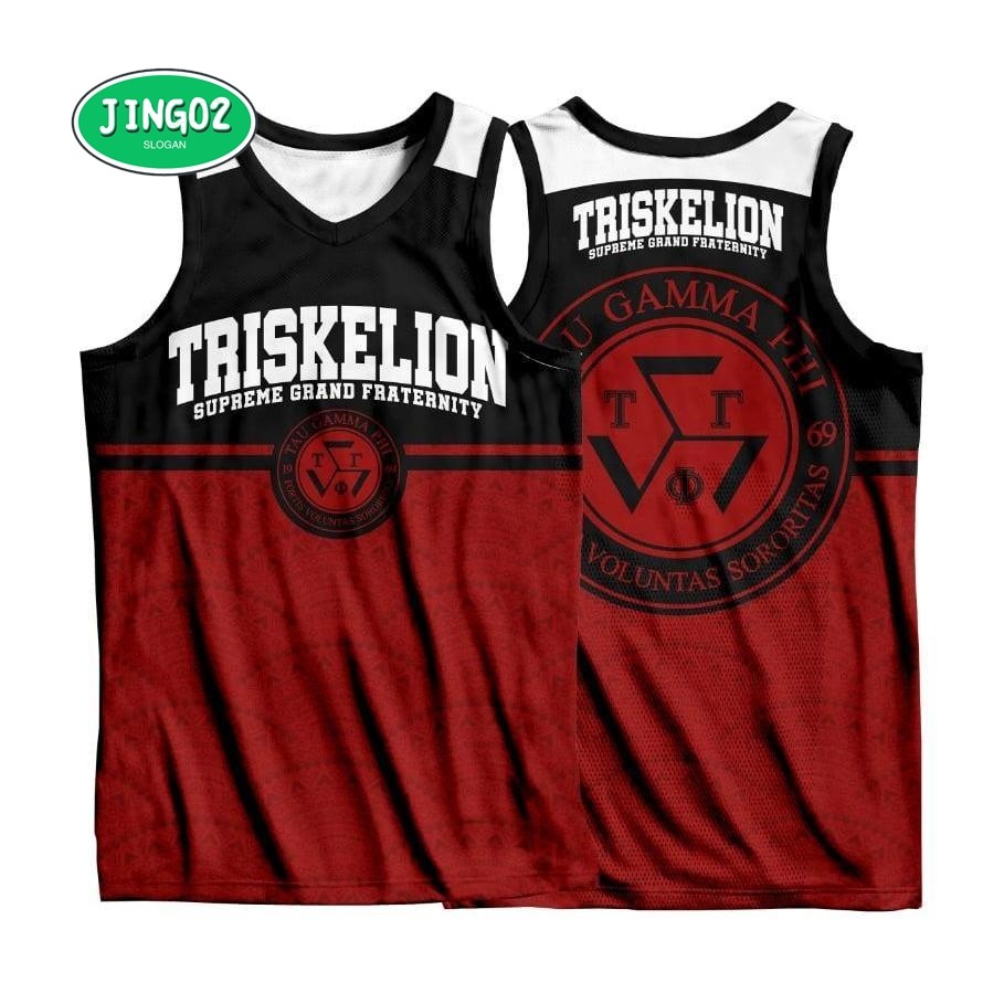 (JING02 )2026 เสื้อเจอร์ซีย์ Full Sublimation TAU GAMMA 1