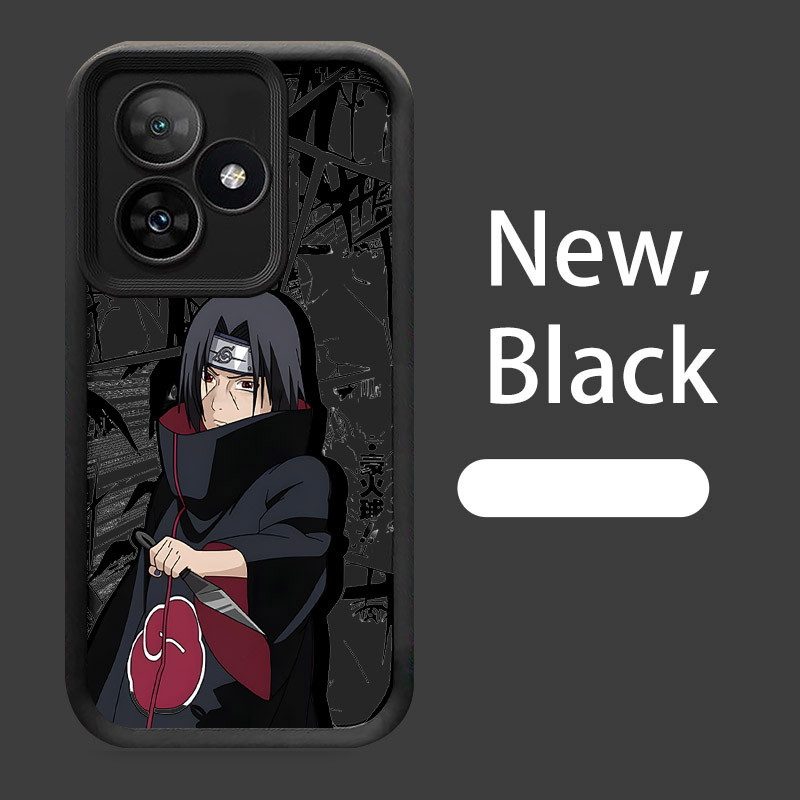 เคสสําหรับRealme Narzo N61 C33 N53 C63 GT 6 NEO6 SE N55 5G W-23 Naruto ItachiUchiha