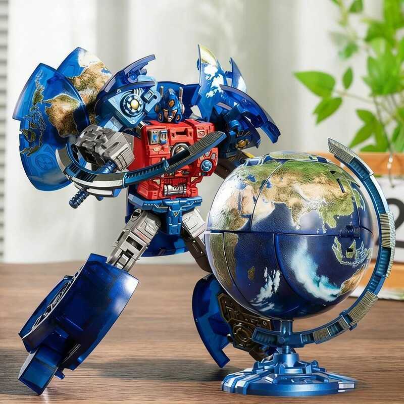 Stock In Transformation Primus 22Cm 9-Inch Planet Globe Star Deformation Robot Action Figures Toy G