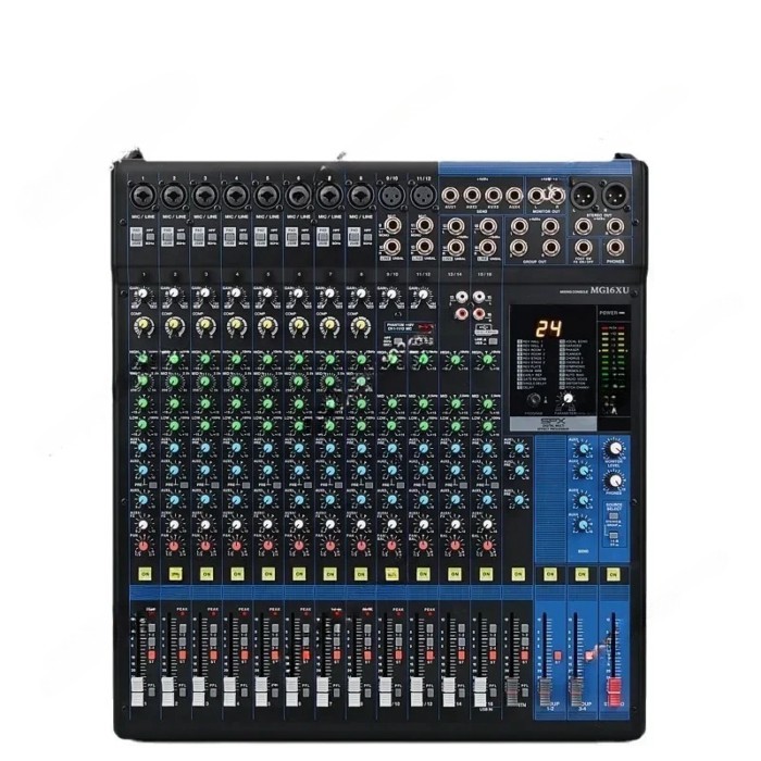 For MG12XU Mixer - 12 channels MG16XU Mixer 16 channels, Effects Large Stage Mixer