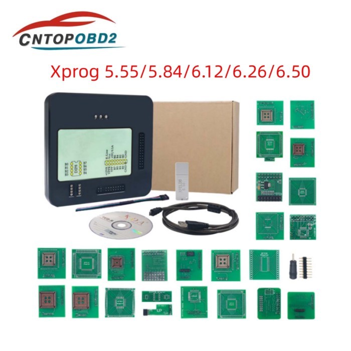 Best Quality XProg-M V6.50/6.26/6.12 Xprog 5.84/5.55 Auto ECU Chip Tunning Programmer Tool With Ful