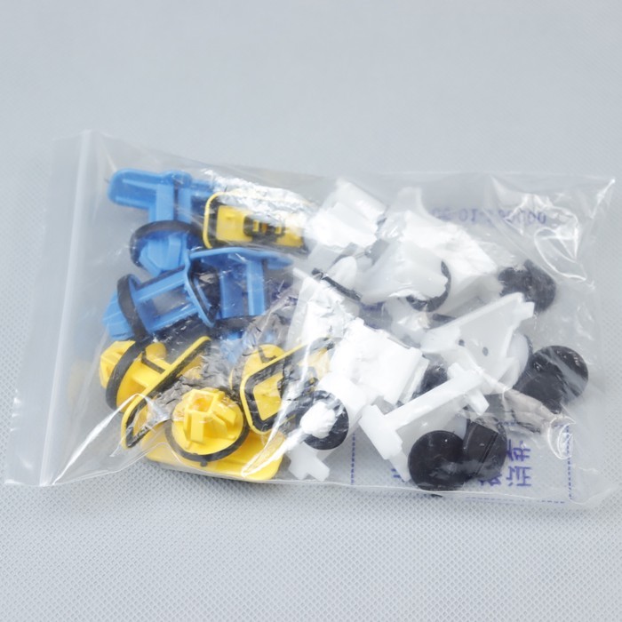 1 Set Side Skirt Mounting Clips Kit For AUDI A6 C8 A7 4K8898909 Side Rocker Molding Clip Kit 4K8 89