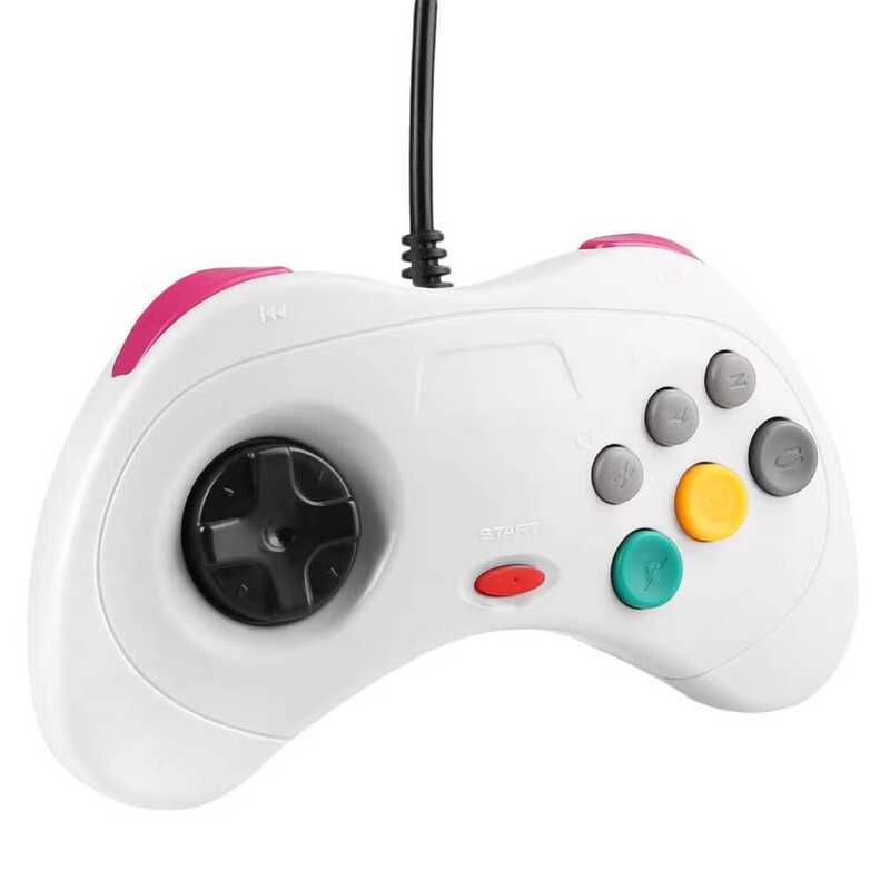 Saturn Handle USB Gamepad คอมพิวเตอร์ PC Handle