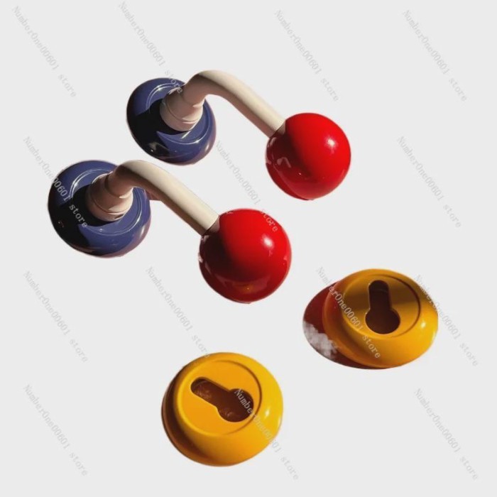 Spherical Magic Series All Copper Spherical Mechanical Door Lock for Wooden Doors, Living Room, Bed