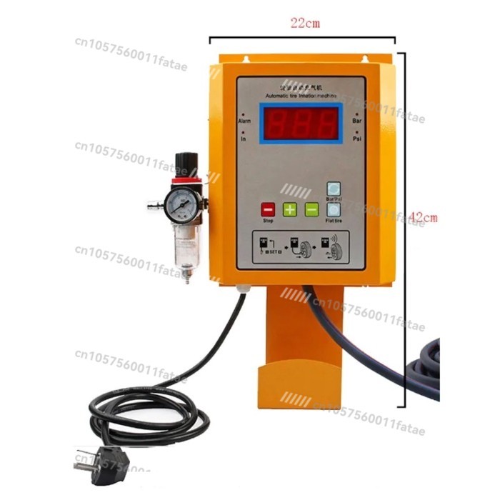 Digital Display Air Filling Machine Air Filling Machine,Fully Automatic Wall-Mounted Car Tire Shop