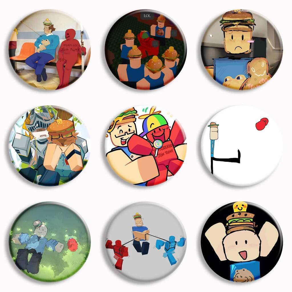 007n7 x C00lKidd อะนิเมะนุ่มปุ่ม Pin Creative เกมพัดลม Art เข็มกลัด Badge กระเป๋าตกแต่งเครื่องประดับ