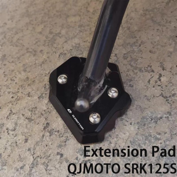 New Fit QJMOTO SRK125S Bracket Support Plate Foot Side Bracket Extension Pad For QJMOTO SRK125S 125