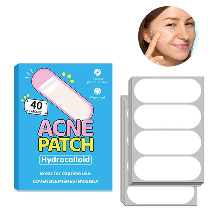 40Pcs Invisible Pimple Removal Anti-Acne Patches Spots Marks Concealer Beauty