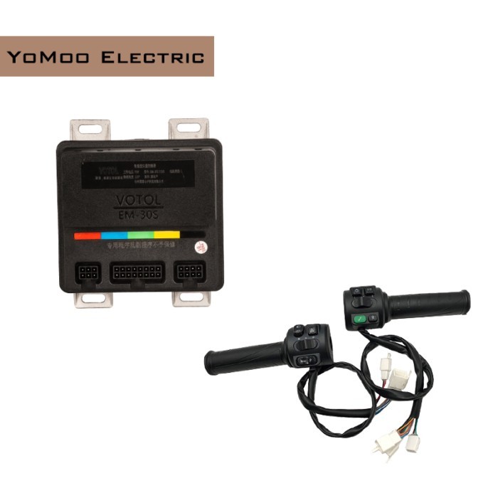 VOTOL EM30S 72v 35A 500W-1200W Smart BLDC Sine Wave Controller Hall Type with T08 Throttle For Elec