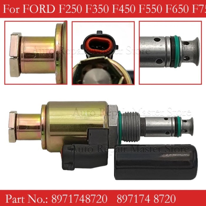 For Isuzu 4JX1 For Ford F150 1994-2003 F81Z-9C968-AB F81Z9C968AB 8971748720 Oil Rail Pressure Solen