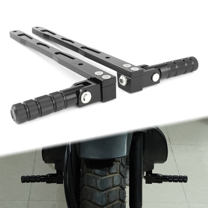 Motorcycle For Honda Ruckus 50 Zoomer 2003-2024 Rider Foot Peg Lowering bracket Highway Rest bracke