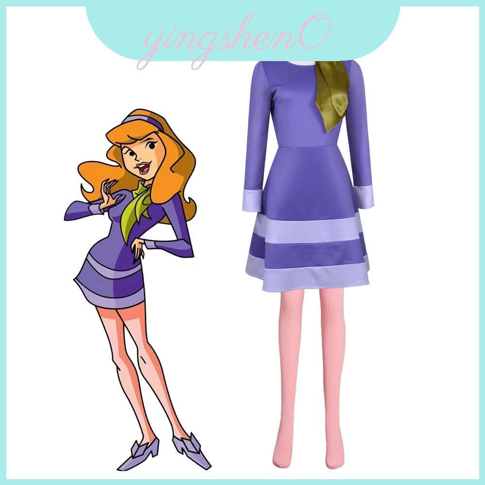 ชุดคอสเพลย์ดัฟเน่จาก Scooby-Doo สำหรับภาพยนตร์และละครยอดนิยม