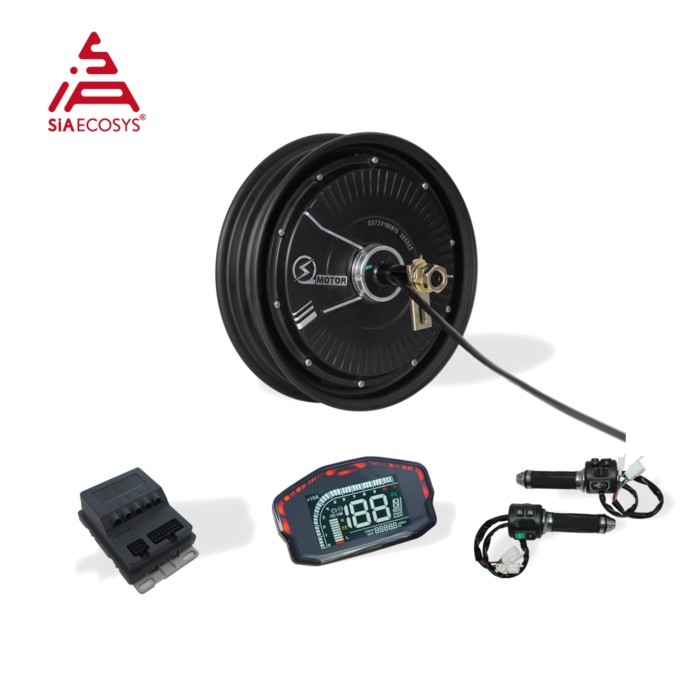 SIAECOSYS/QS MOTOR 212 1000W V1.12 Hub Motor kit with EM25sp Controller for Electric Scooter
