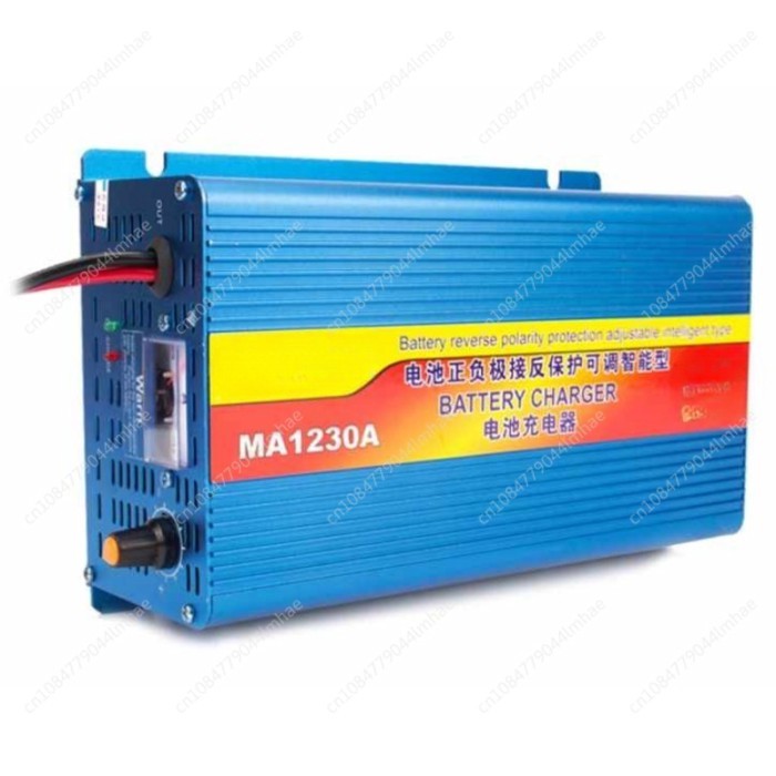 for Suoer 50 AMP 12V portable Four-Phase Charging Mode Auto Smart Battery Charger