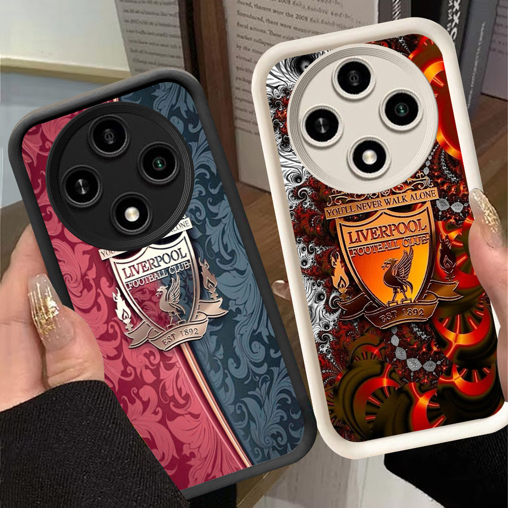 G-79 L_LIVER_POOL Casing สําหรับ Tecno Spark 30C สีดําและสีขาว