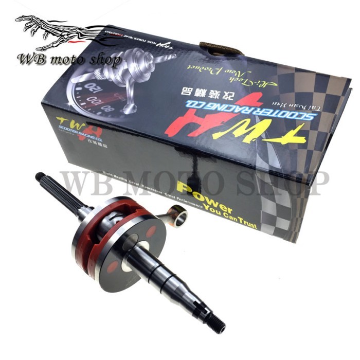 TWH crank High quality crankshaft For Yamaha JOG50 JOG90 3KJ 41.4mm+2.2  45mm+3.0  racing parts tun