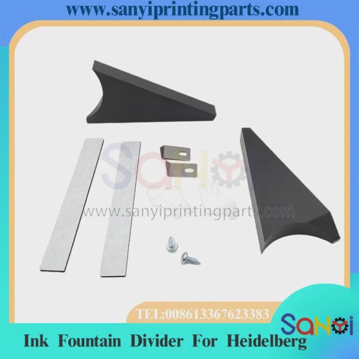1 Set L2.008.113,M2.008.113,MV.025.468,MV.050.824 Ink Fountain Divider For Heidelberg SM52 SM74 SM1