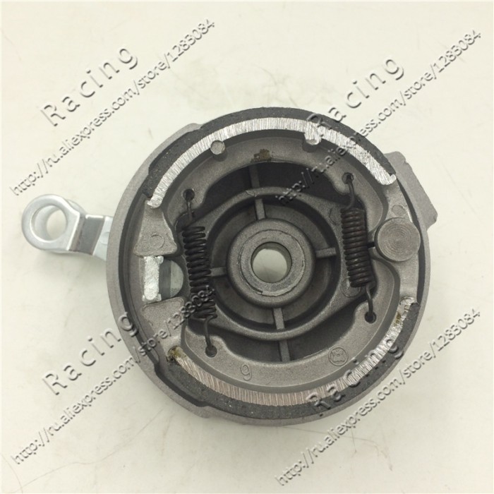 10 Inch Drum Brake With Shoes For Dirt Pit Bike Rear Wheel 12'' Rear Brake Drum Wheel Accessory 50-